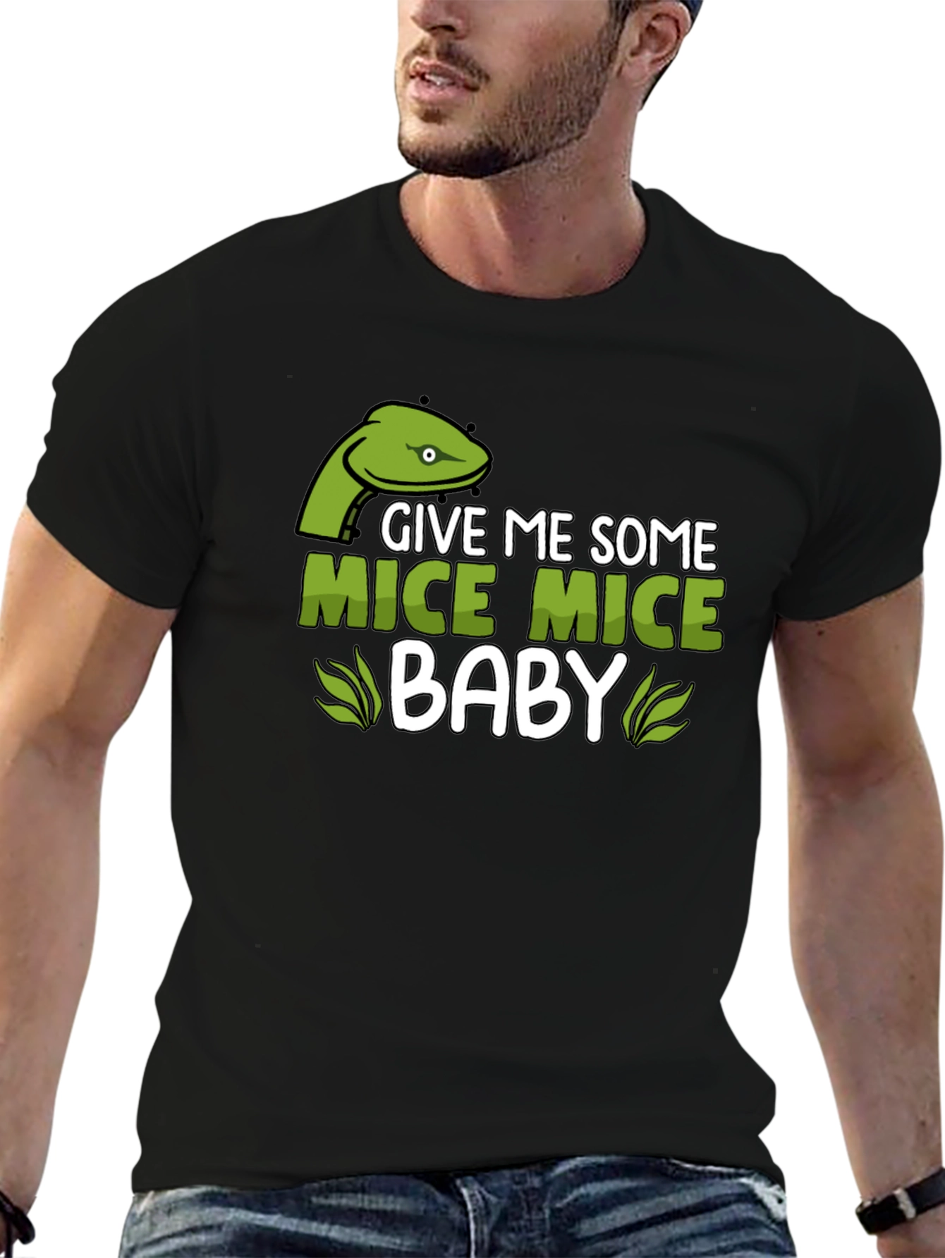 Give Me Some Mice Baby Snake Graphic Tee