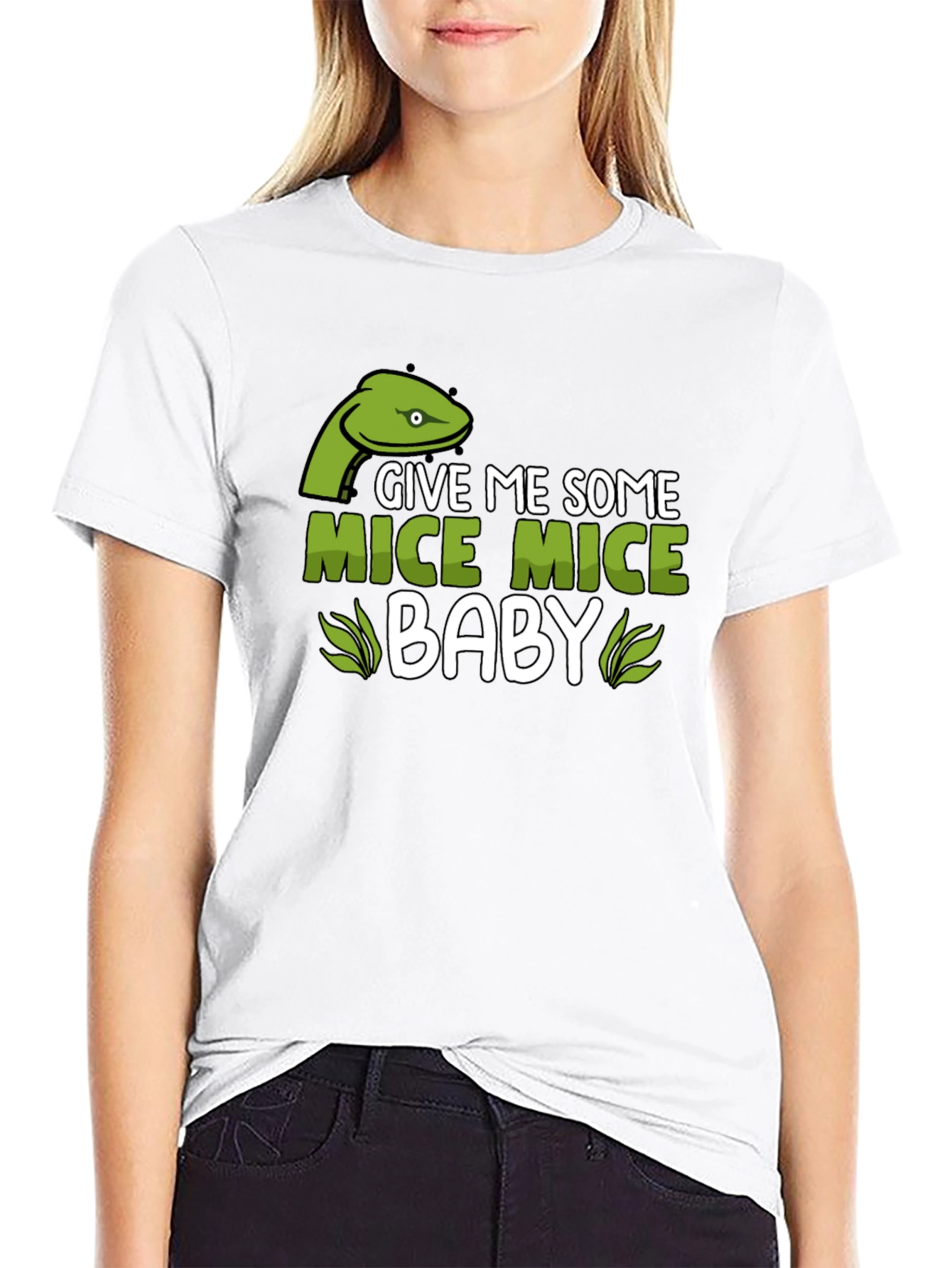 Give Me Some Mice Baby Snake Graphic Tee
