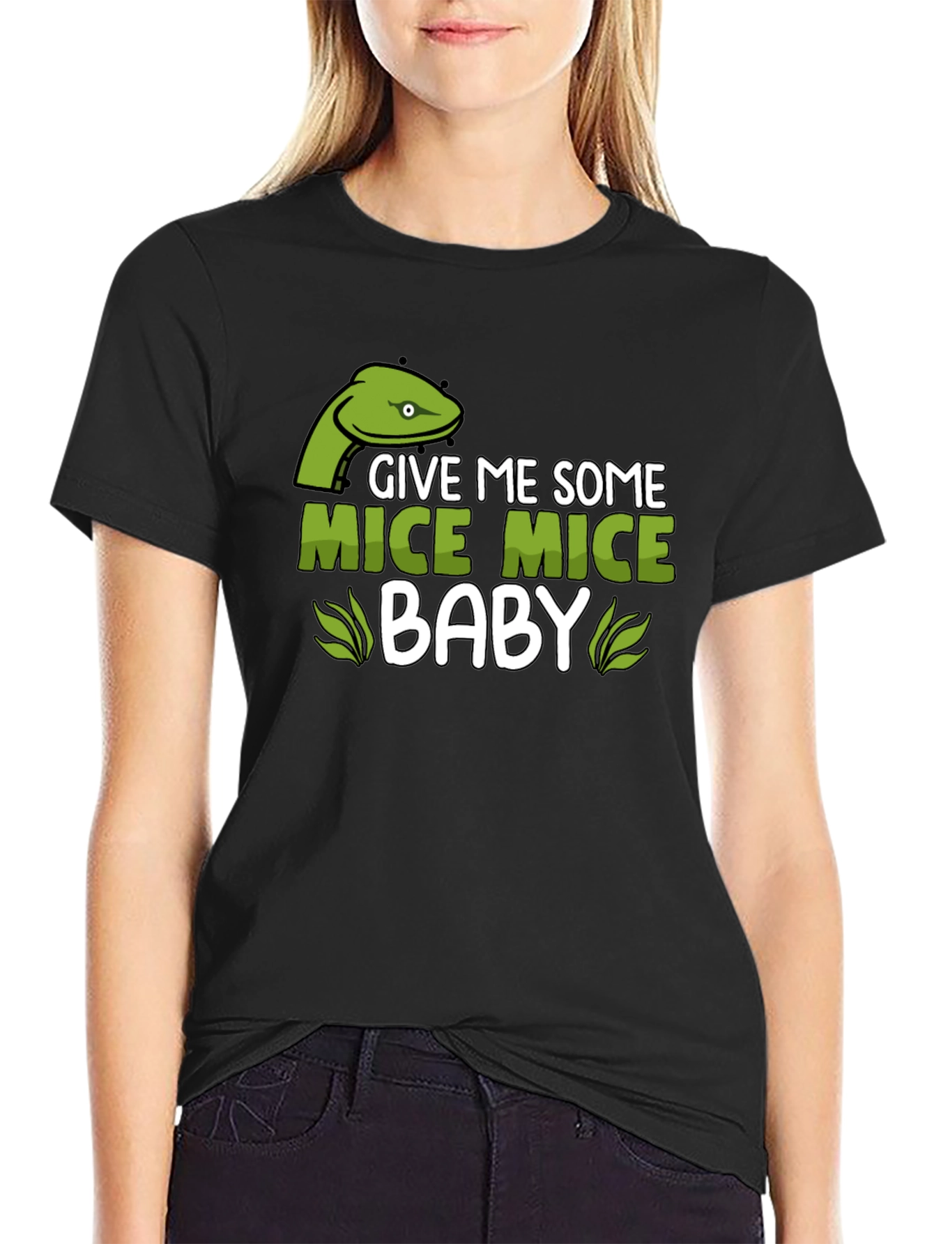 Give Me Some Mice Baby Snake Graphic Tee