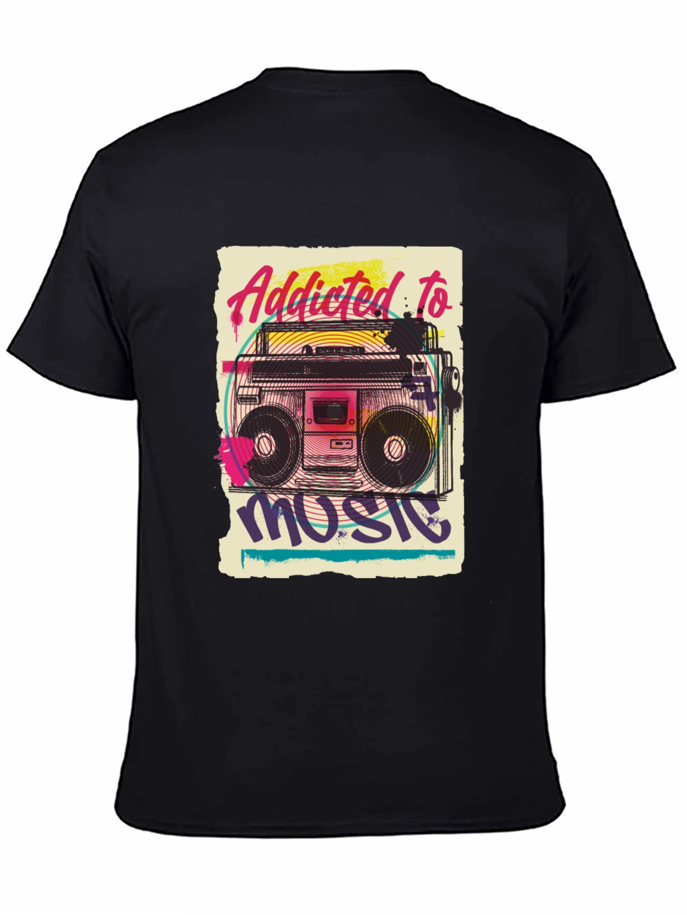 Addicted to Music Graphic Tee