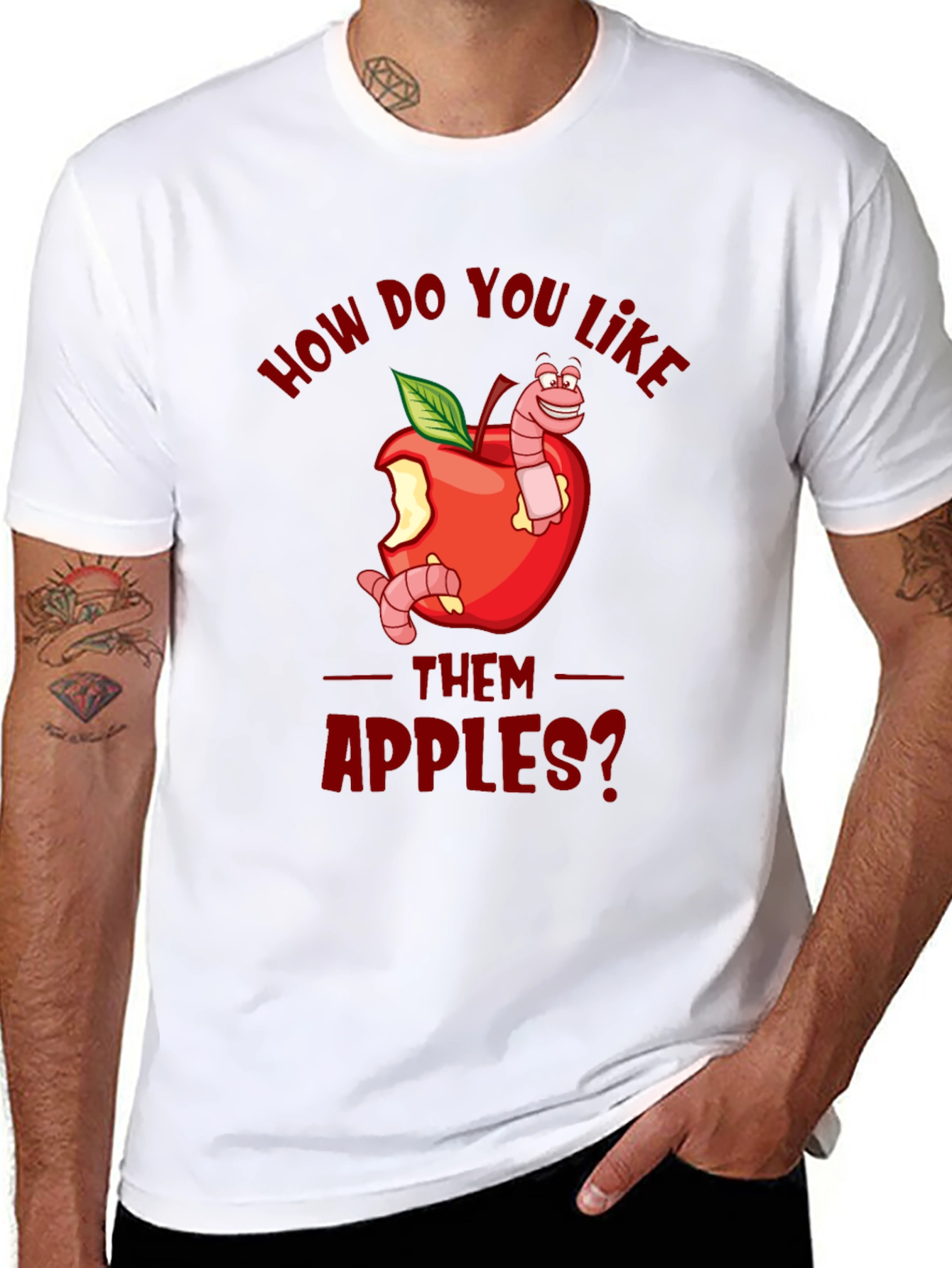 Funny How Do You Like Them Apples T-Shirt