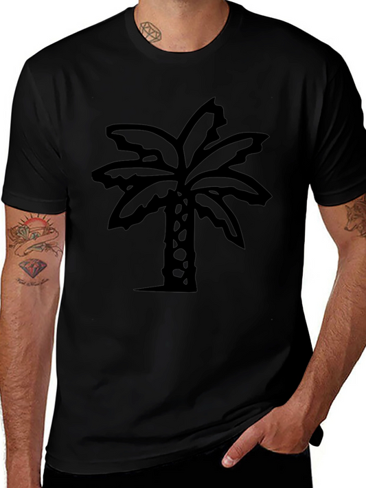 Palm Tree Graphic Tee - Relaxed Fit