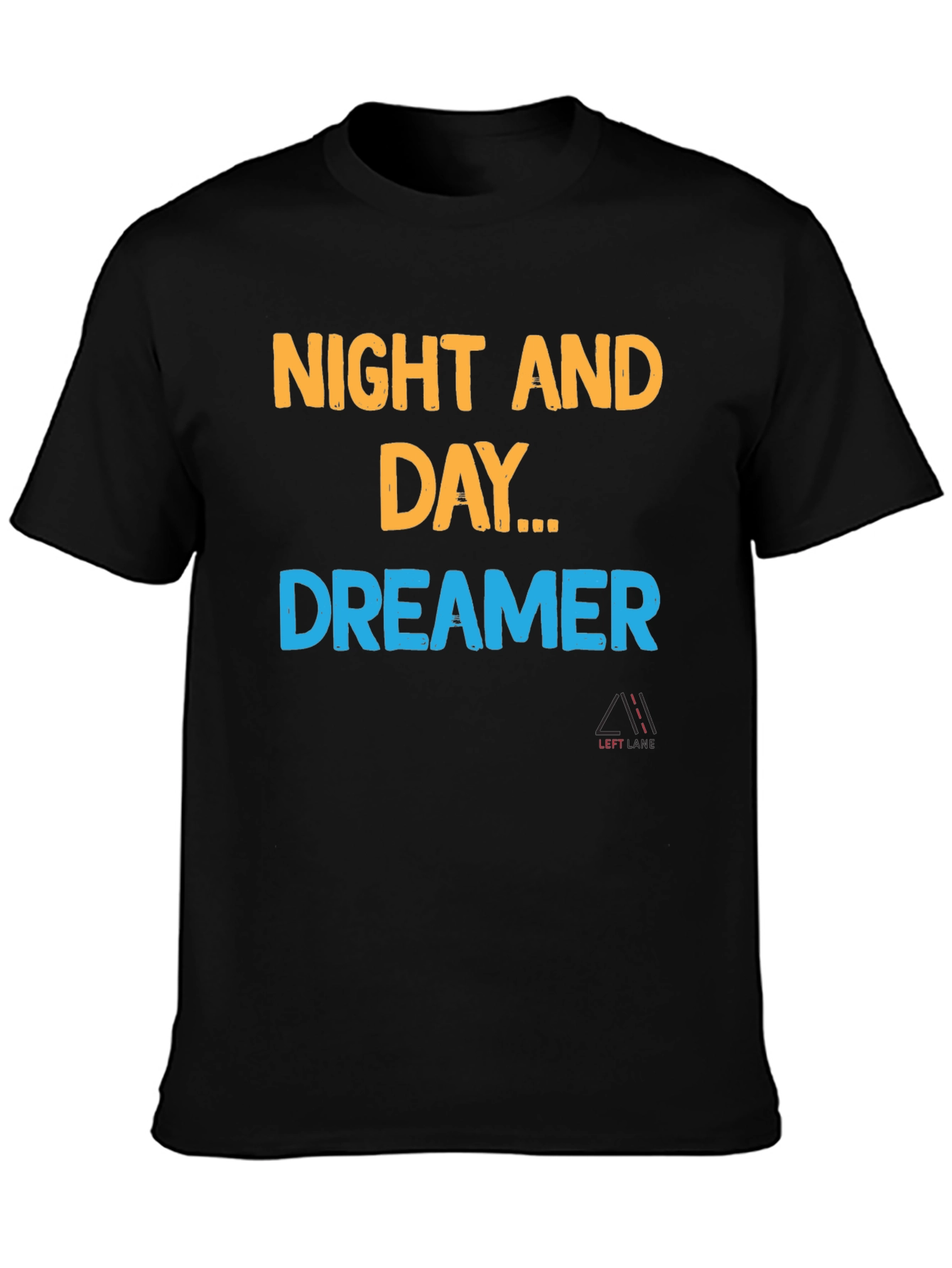 Night and Day Dreamer Black T-Shirt