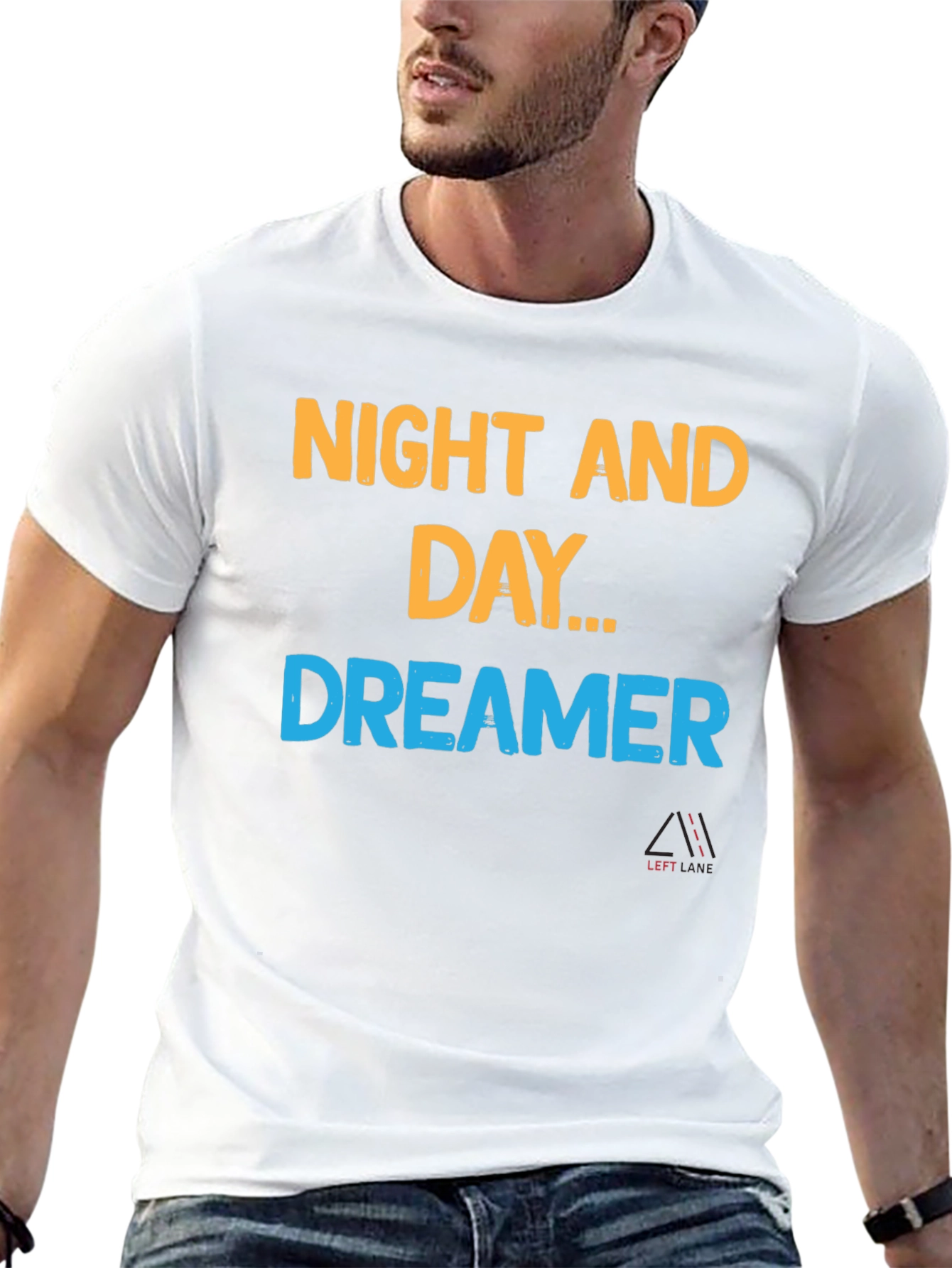 Night and Day Dreamer Black T-Shirt