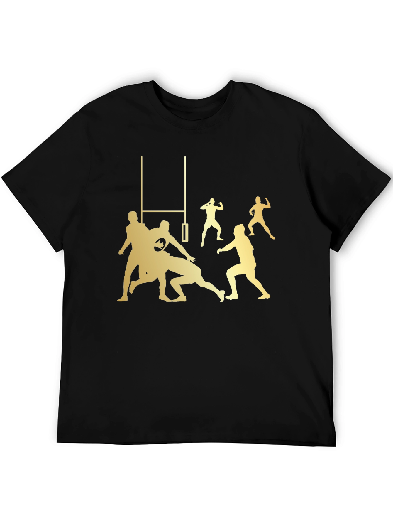 Rugby Players Graphic T-Shirt