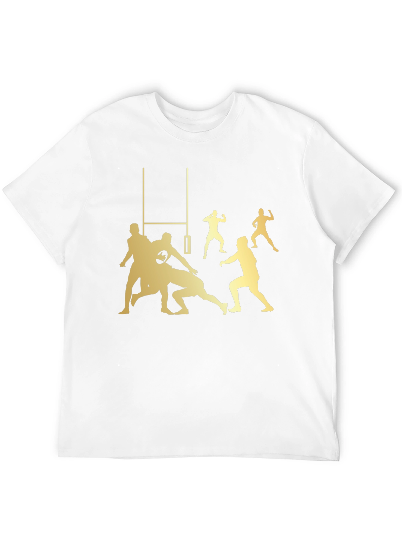 Rugby Players Graphic T-Shirt