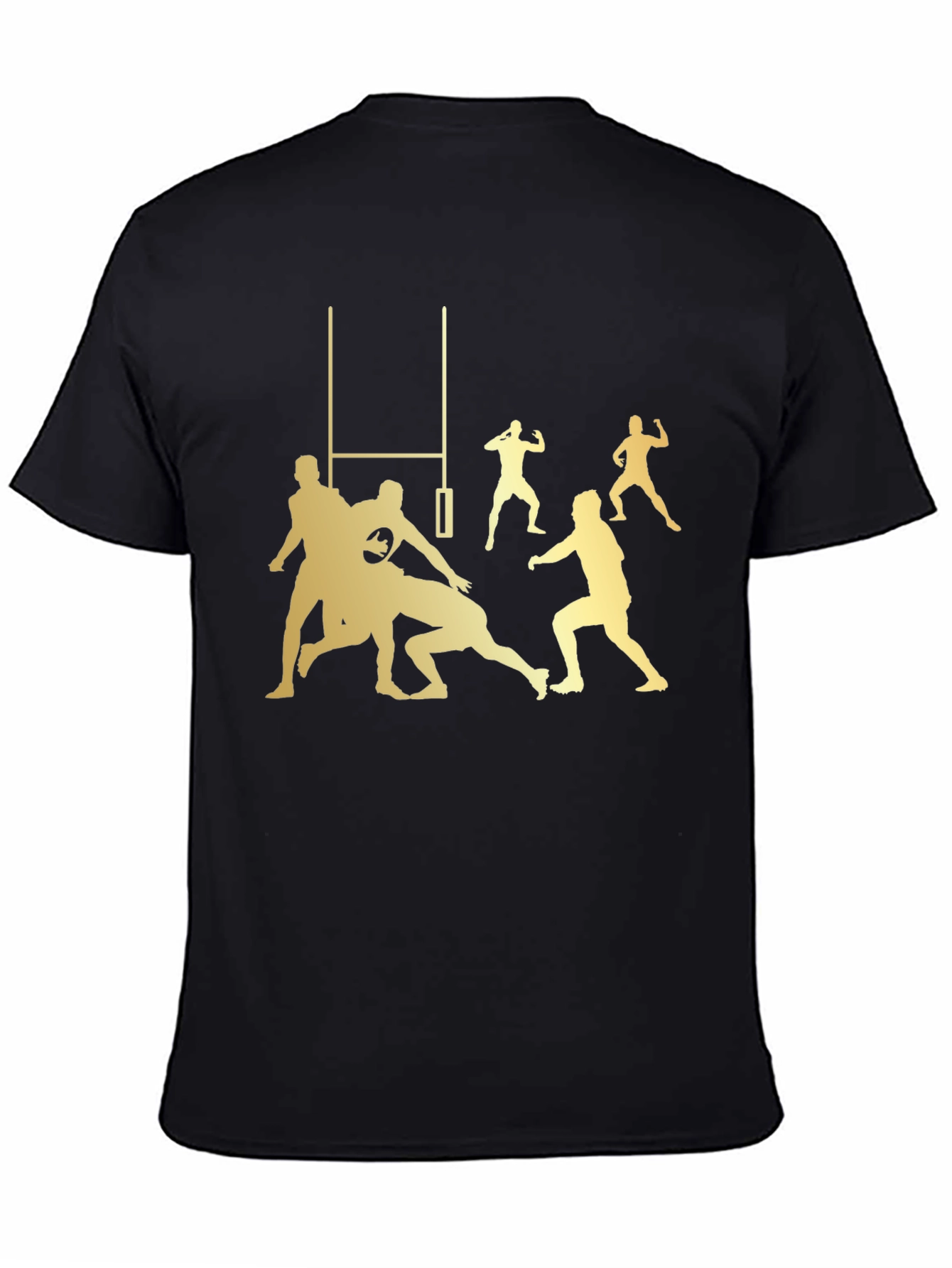 Rugby Players Graphic T-Shirt
