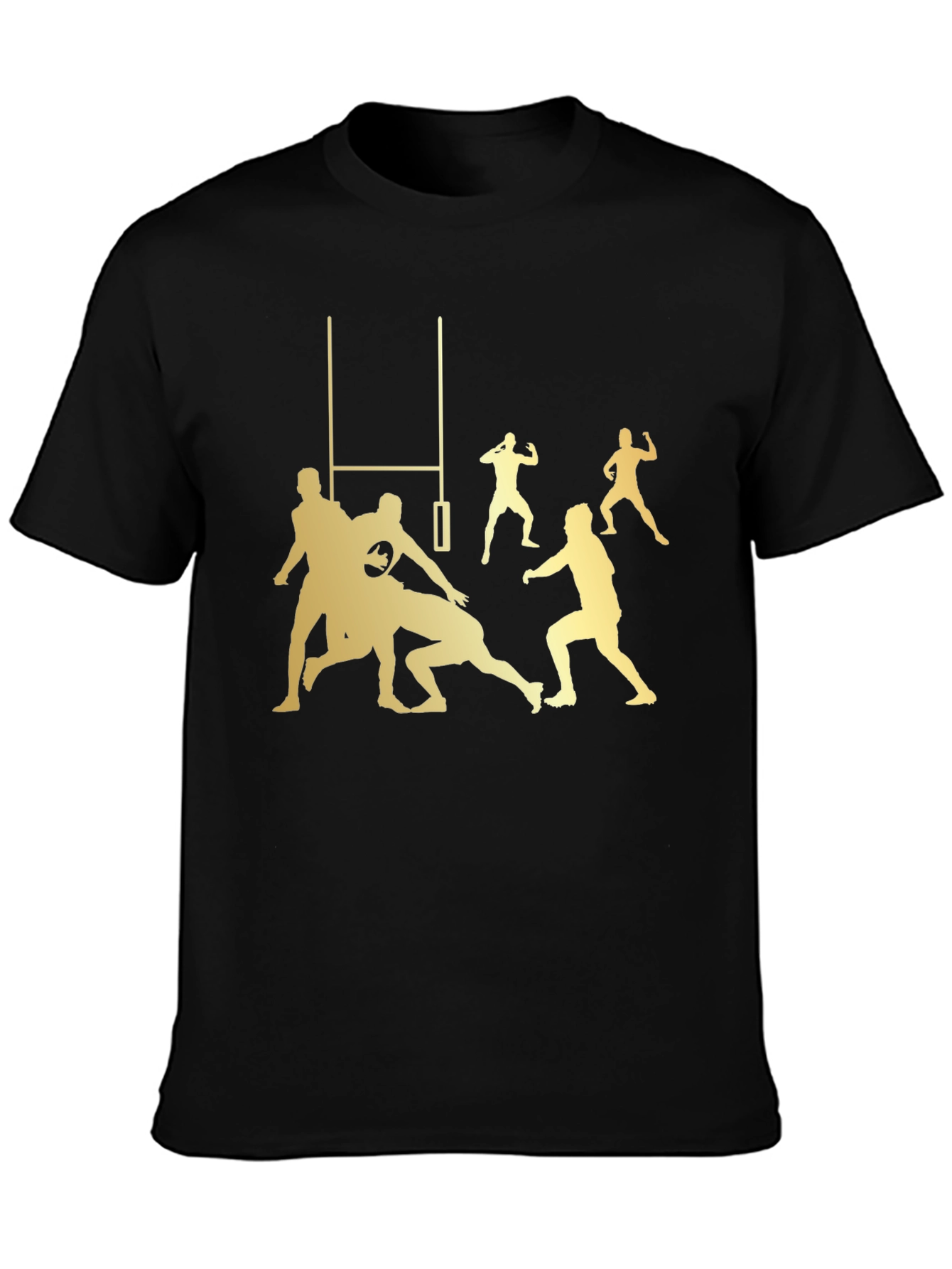 Rugby Players Graphic T-Shirt