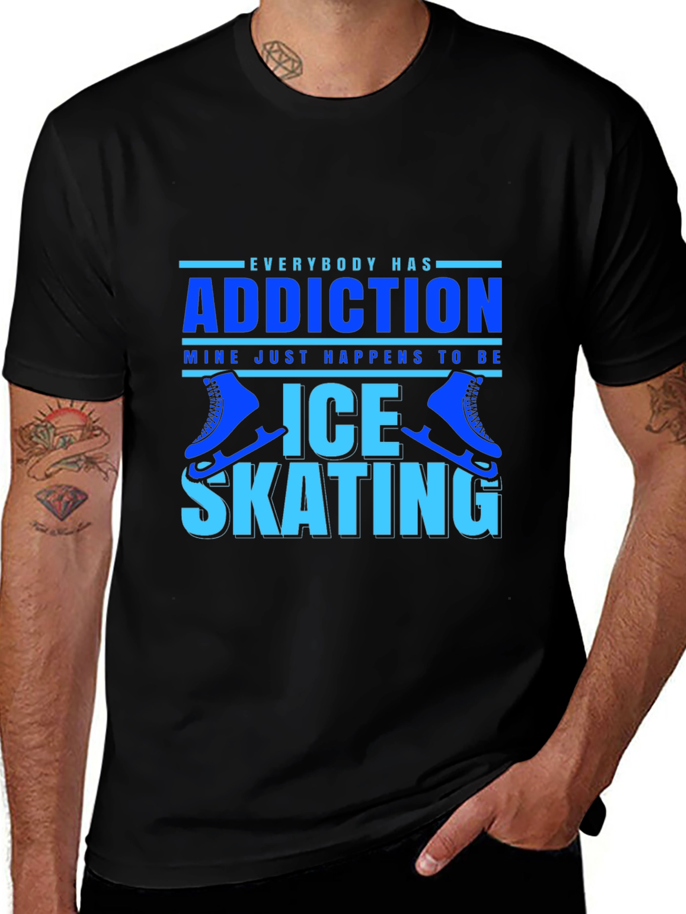 Ice Skating Addiction T-Shirt