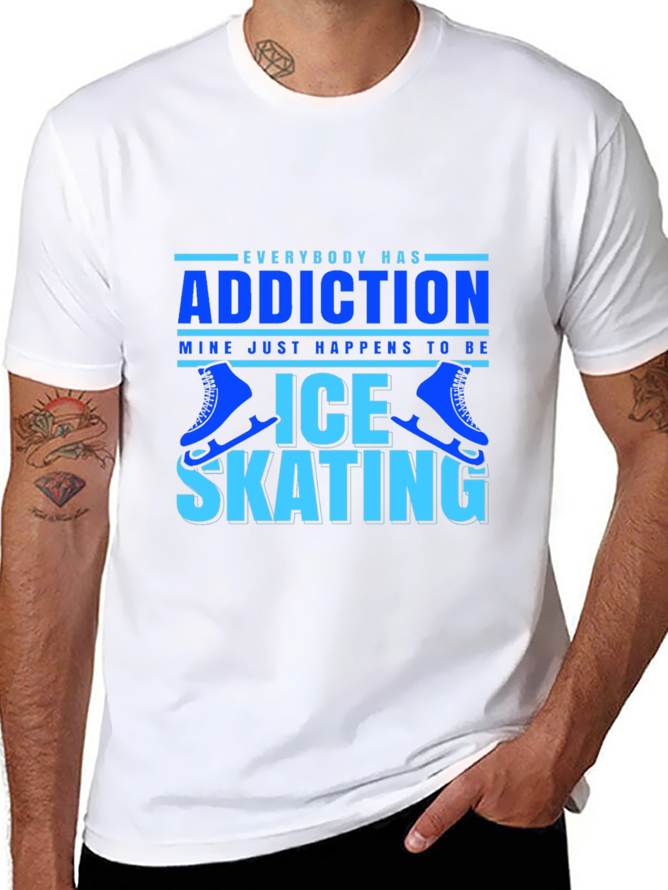 Ice Skating Addiction T-Shirt