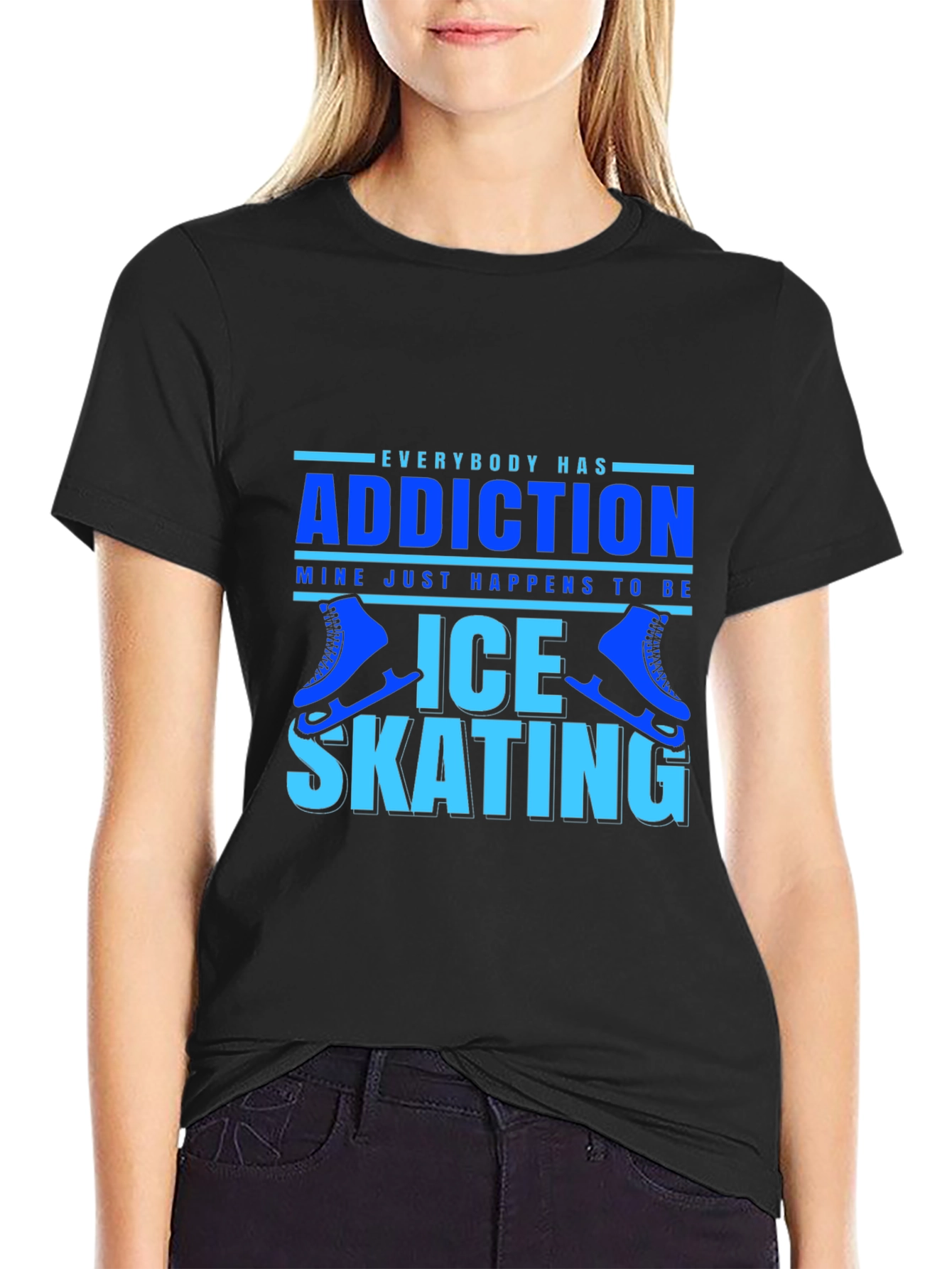 Ice Skating Addiction T-Shirt