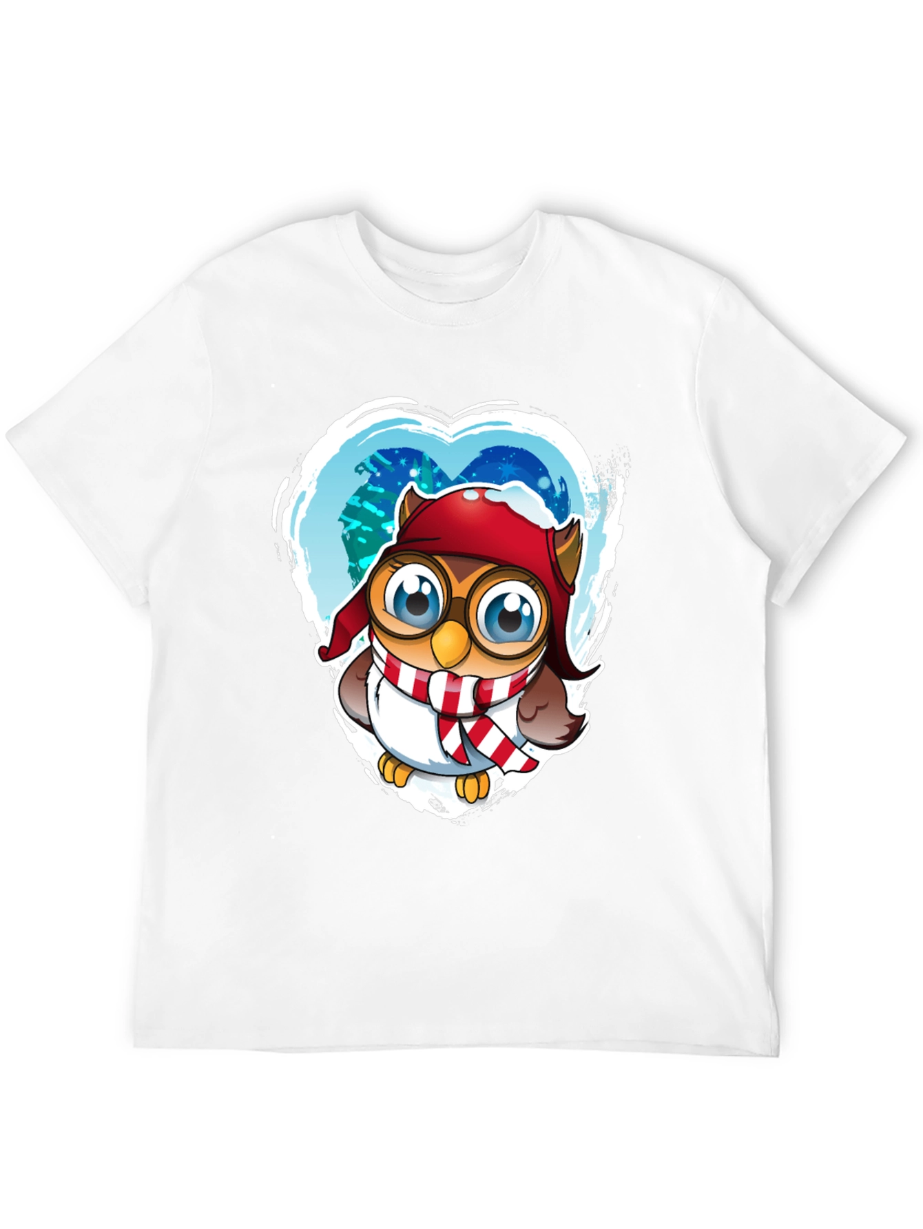 Cute Winter Owl T-Shirt