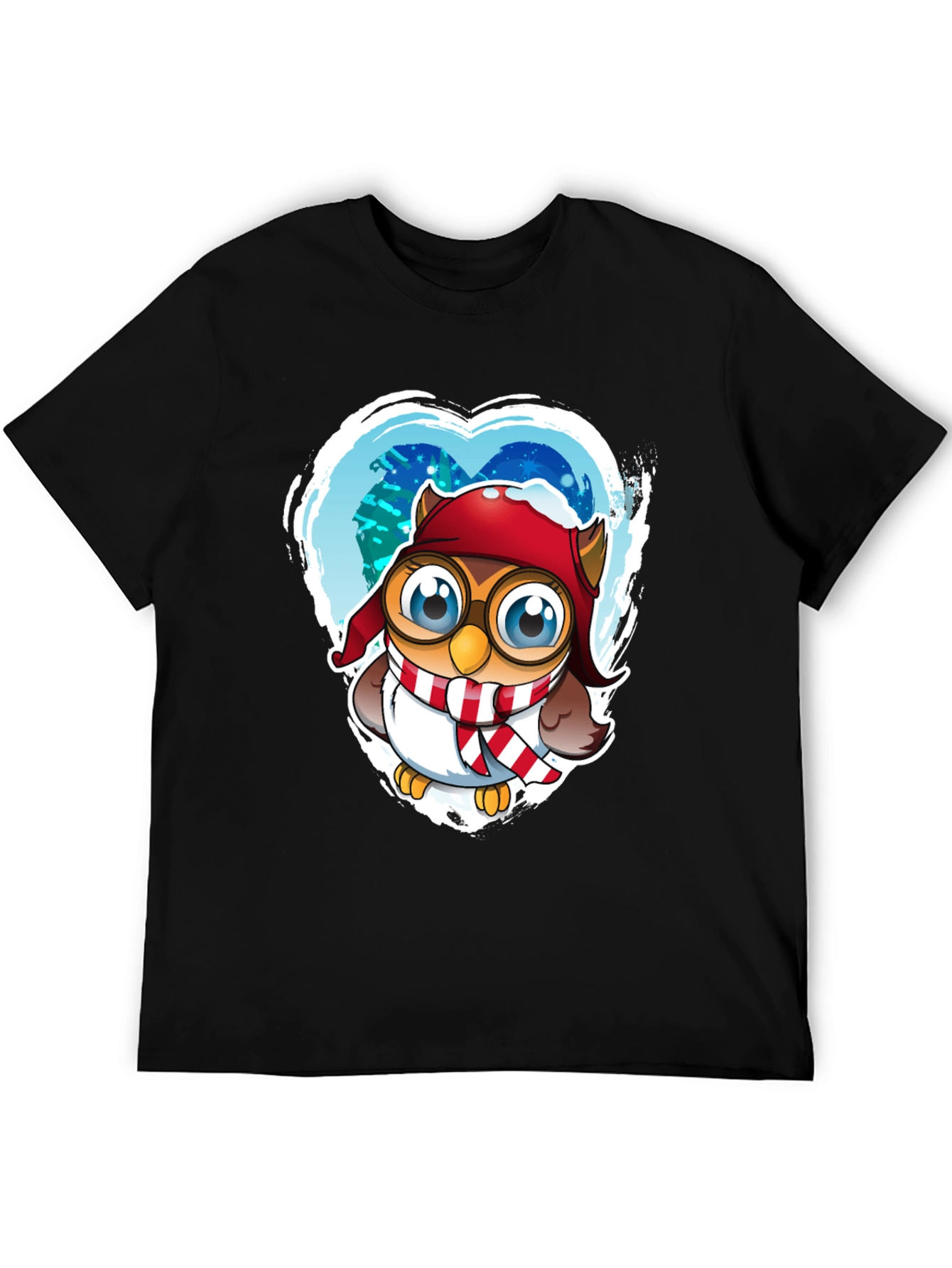 Cute Winter Owl T-Shirt