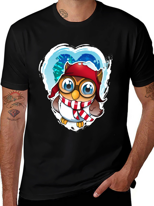 Cute Winter Owl T-Shirt