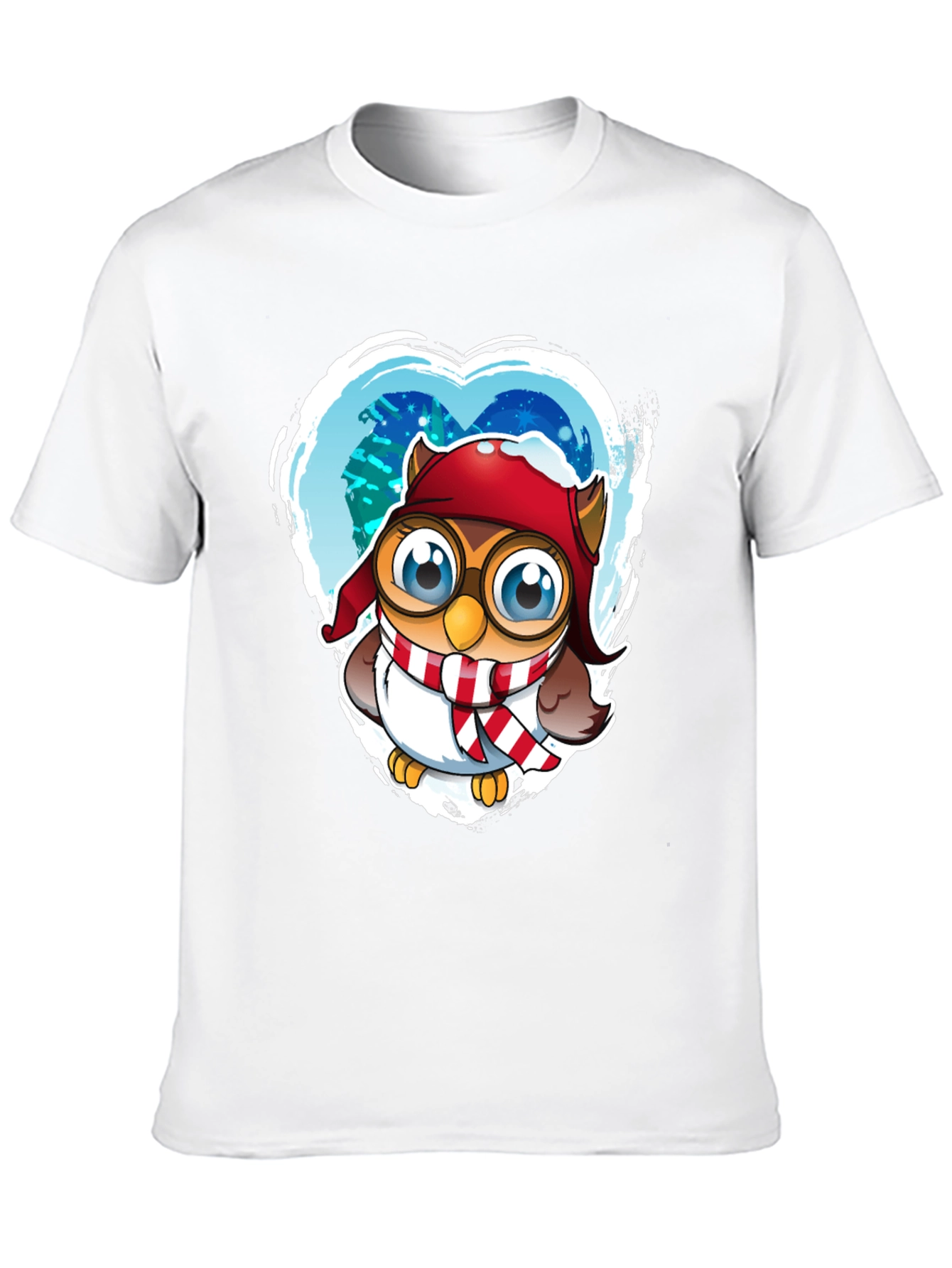 Cute Winter Owl T-Shirt